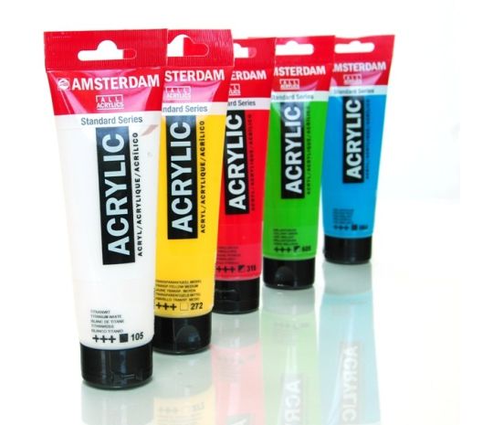 Akrylové barvy Amsterdam-250ml