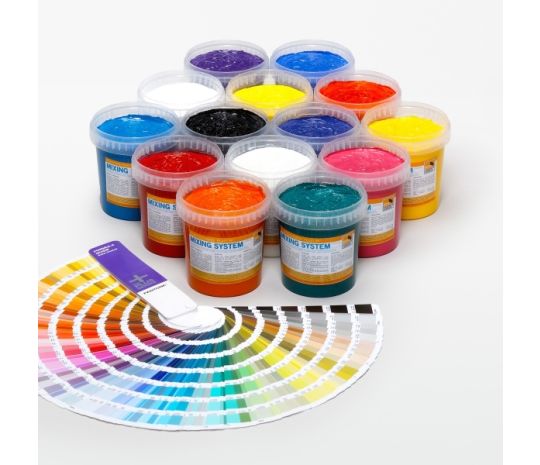 Sítotiskové barvy na textil- PLASTISOL-1kg