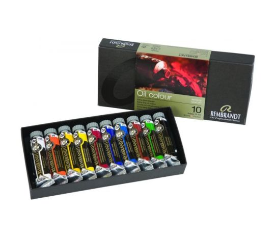 Sada olejových barev REMBRANDT- 10x15ml + DOPRAVA ZDARMA