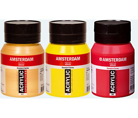 Akrylové barvy Amsterdam-500ml