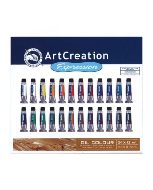 Sada OLEJOVÝCH barev Art Creation- 24x12ml